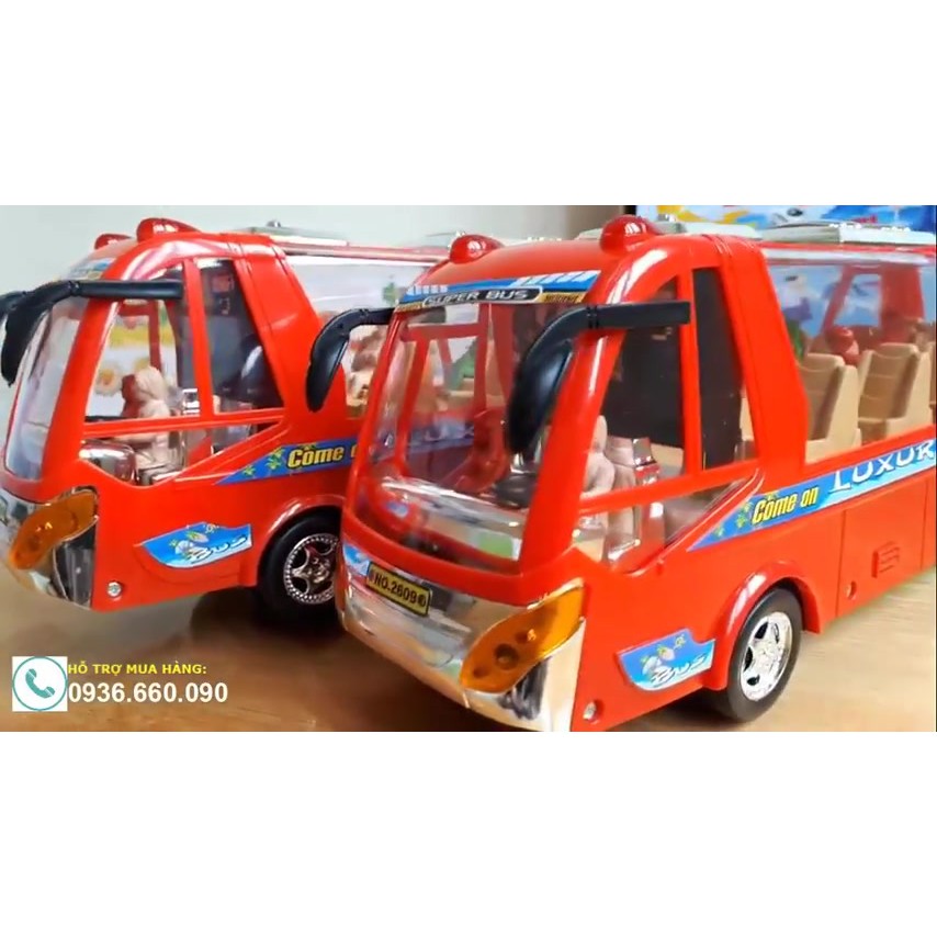 ĐỒ CHƠI MÔ HÌNH XE BUS, SÀI PIN, CÓ NHẠC !!!!( PUBLIC BUS NEW EDITION )