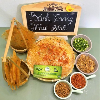 Bánh Tráng Mix TÔM HÀNH Như Bình Mỏng Dẻo Ăn Liền KO THỬ UỔNG 1 ĐỜI