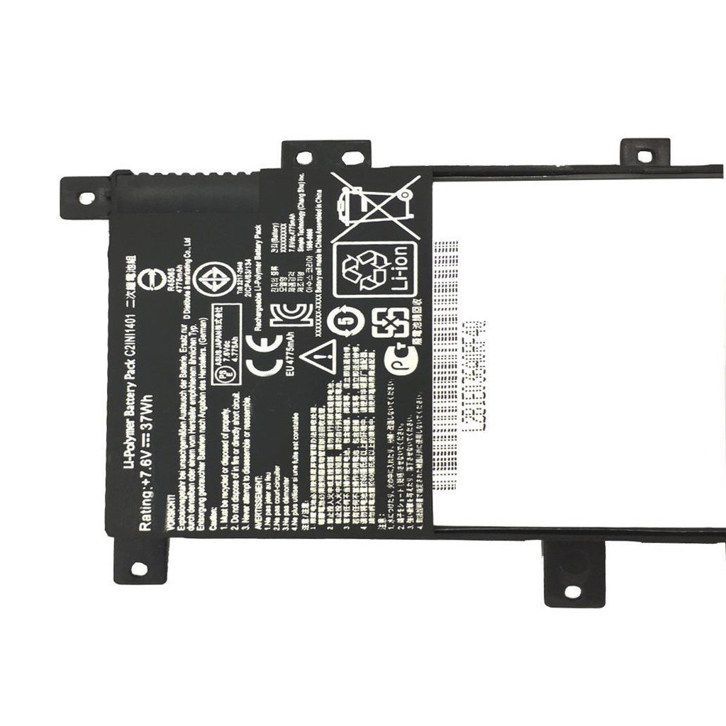 Pin laptop Asus X454 X455 X455LA X455LD X455LN X455LN R455LD F455L Y483L X455L Y483LD F454L W419L W409L K455L C21N1401