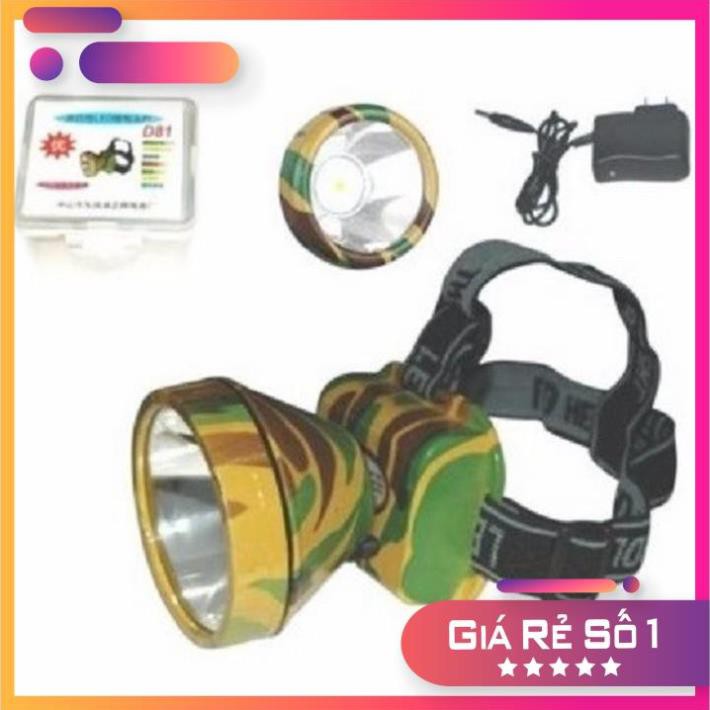 Đèn Led Đội Đầu, đèn pin siêu sáng 30W Mẫu 09A chống nước siêu bền