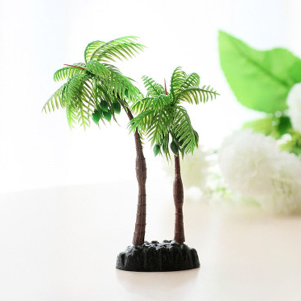 Mô Hình Cây Dừa Trang Trí Bể Cá