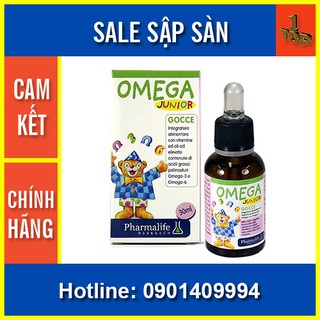 🔹Siro OMEGA JUNIOR - Phát Triển Não Bộ & Thị Lực Ở Trẻ (Chai 30ml)