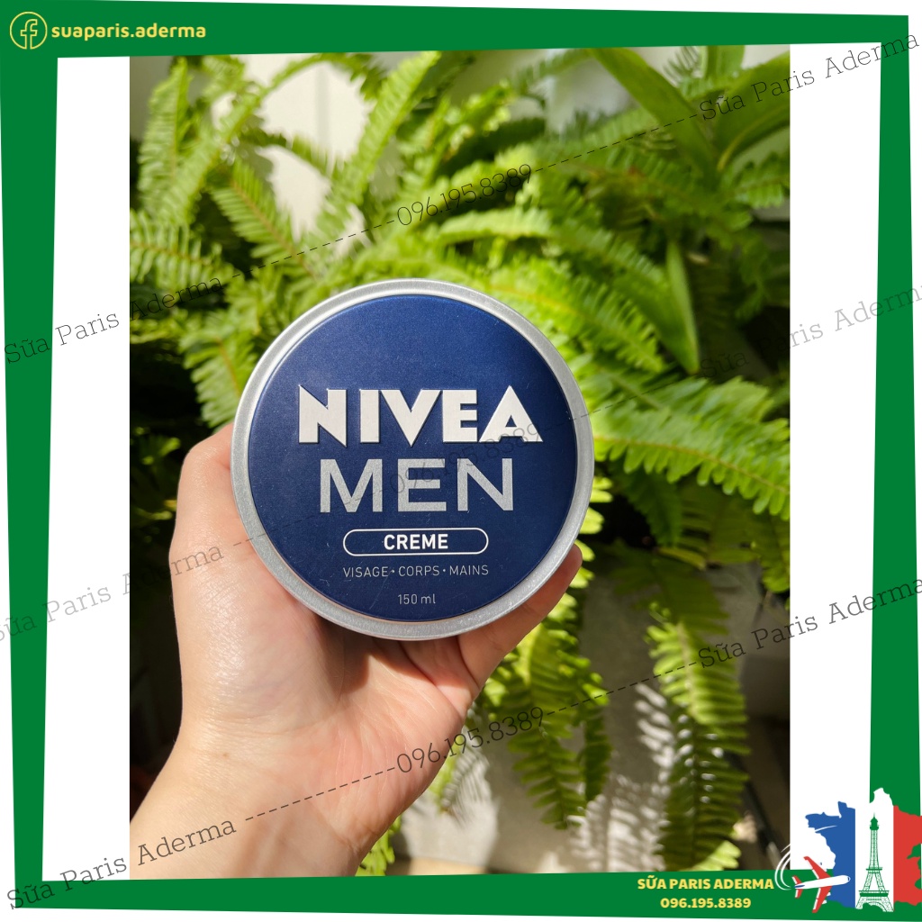 Kem dưỡng da nam Nivea Men Creme Hàng Pháp - giúp giảm nhờn, sáng da, mềm mịn