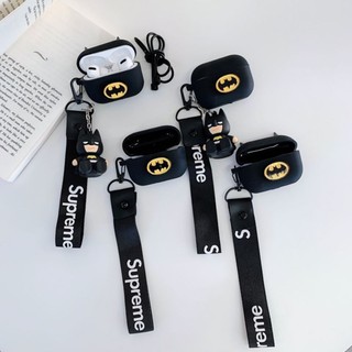 Ốp / case / bao silicon Airpods Pro gồm búp bê và 2 dây MS04