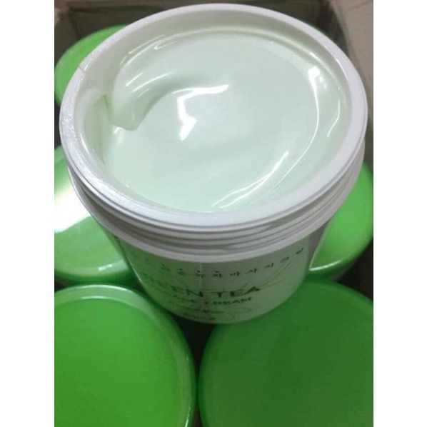 (Q9_HCM) Kem Massage Trà Xanh Hàn Quốc-Green Tea Masage Cream Hủ 450 ml