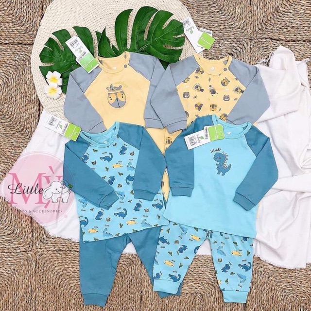 Set 2 bộ Raglan BT dày lullaby