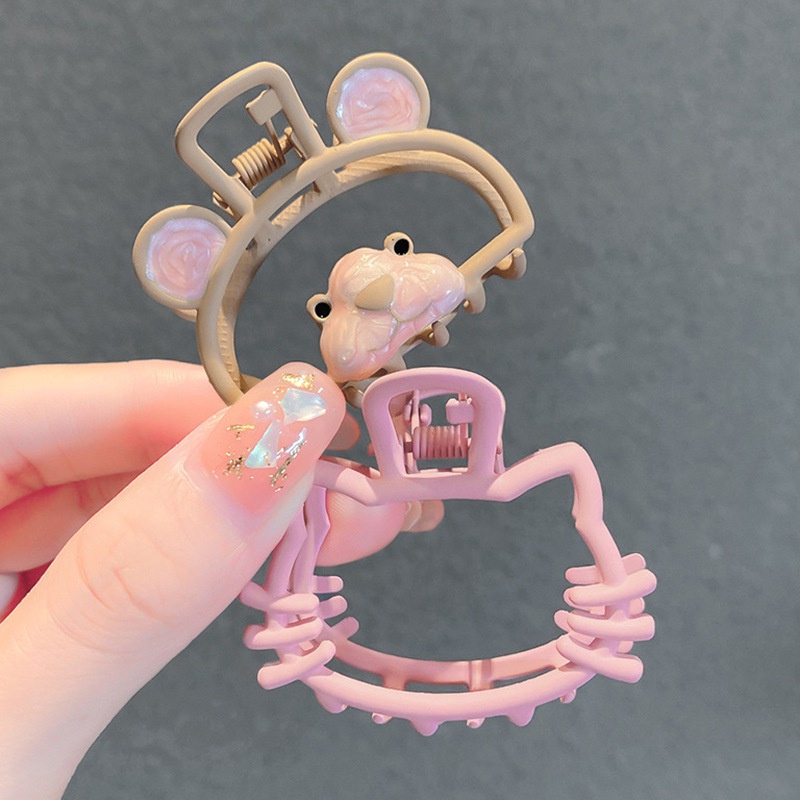 Kẹp Tóc Kiểu Dáng Hoạt Hình Dễ Thương Cho Bé Gái