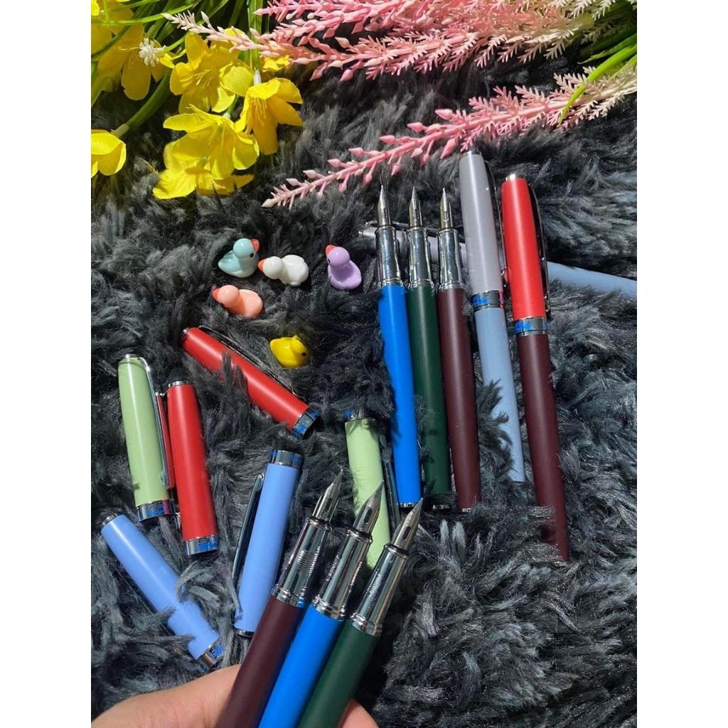 Bút máy luyện chữ đẹp ngòi lá tre, tách đôi ouwengu 878