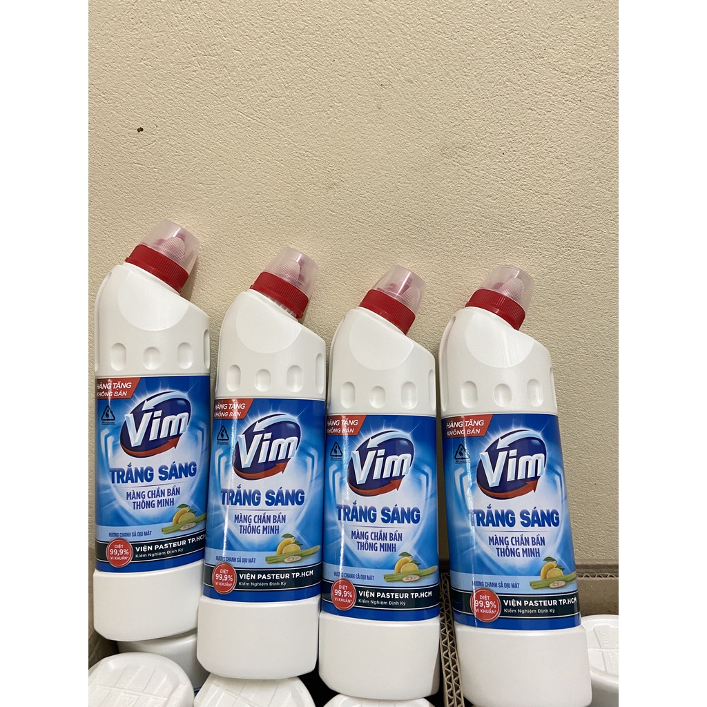 Nước Tẩy Bồn Cầu Vim Diệt Khuẩn 450ml, Nước Tẩy Rửa Bồn Cầu Đa Năng Siêu Sạch Vim