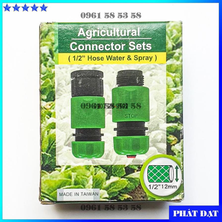 Bộ 4 Khớp Nối ống nước Agricultural Connector W-GH-400S AquaMate Taiwan (HĐ)