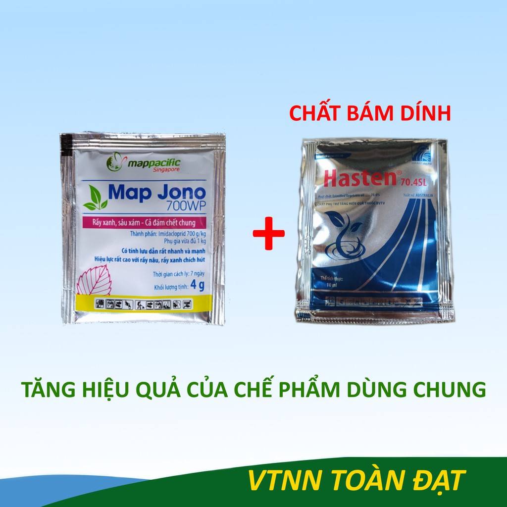 Bộ sản phẩm phòng trừ Bọ Trĩ bảo vệ cây trồng, kết hợp chất bám dính