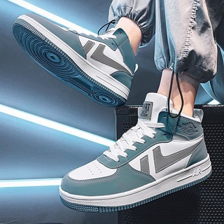 Giày sneaker thể thao nam cao cổ air basketball ct-18