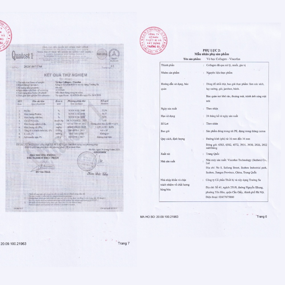 Combo 3 Cuộn Vỏ Xúc Xích Collagen Viscofan Mã NDXC Dày Dặn Đảm Bảo Vệ Sinh An Toàn Thực Phẩm Hàng Chuẩn