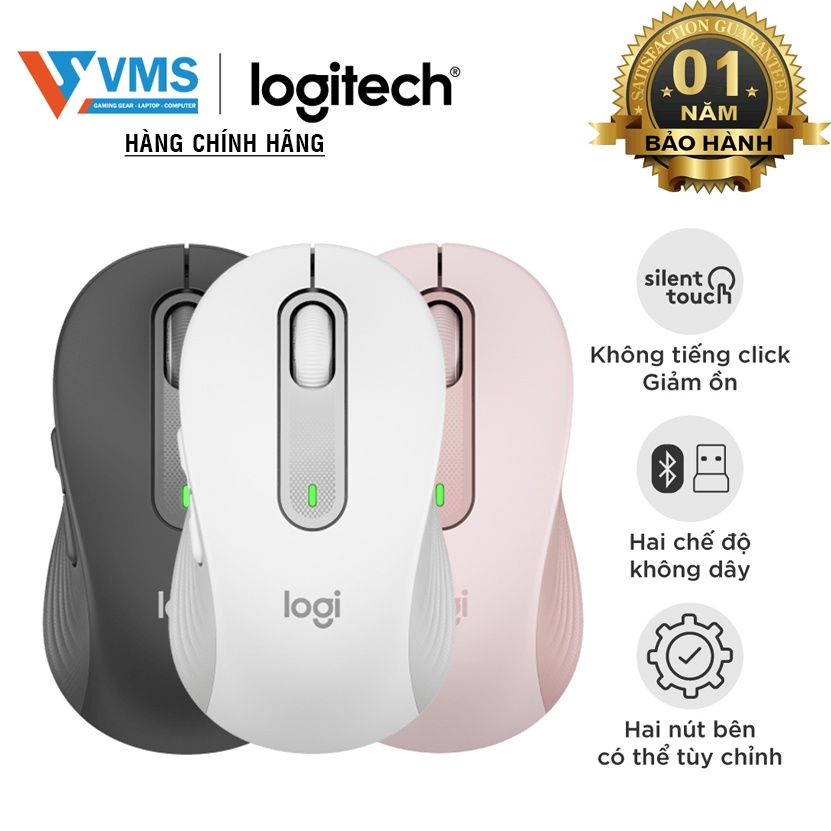 Chuột không dây Logitech M650 Signature - hàng chính hãng