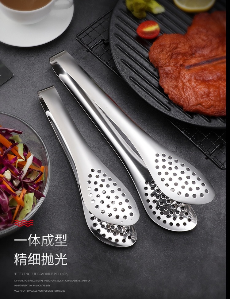 Kẹp Gắp Thức Ăn Bằng Thép Không Gỉ