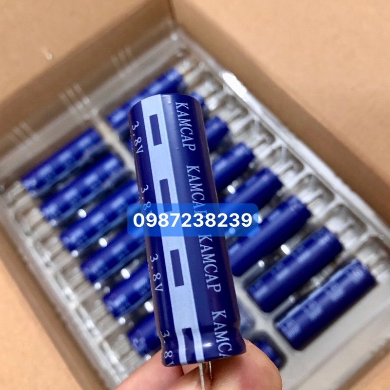 Siêu tụ điện 3.8V 1000F 330mAh size 18*60