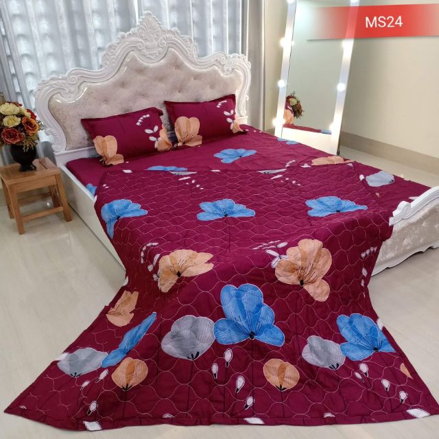 Set 3 món 1m4 cotton poly chát chọn mẫu