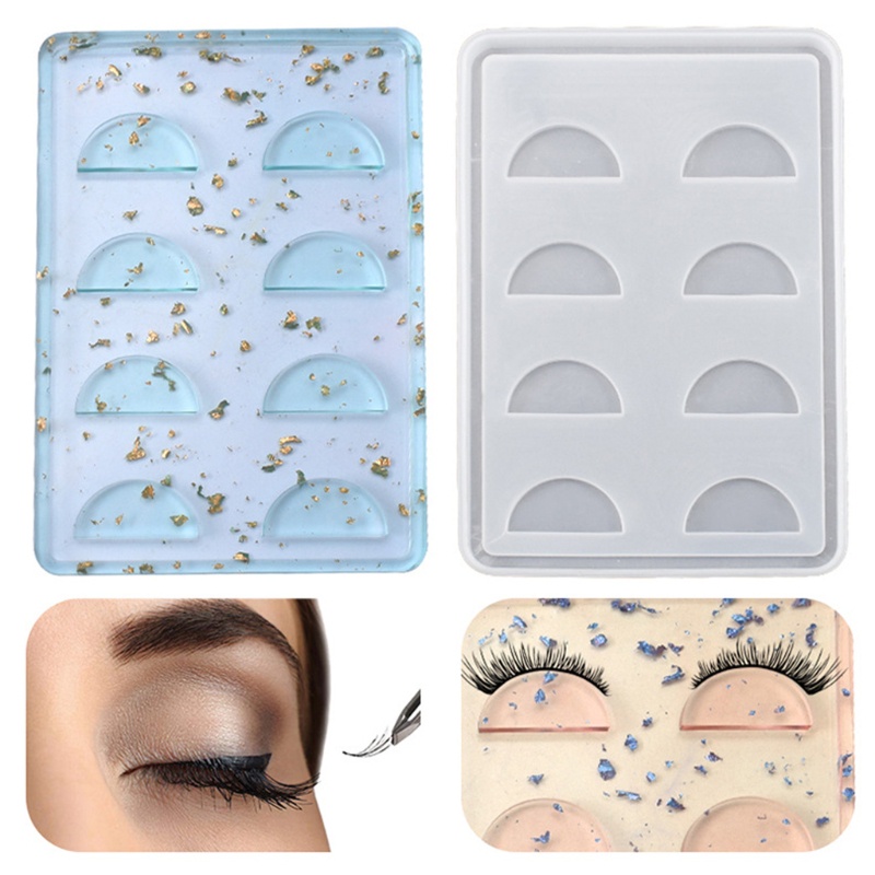 Khuôn Silicone Làm Khay Đựng Lông Mi / Trang Sức Thủ Công DIY