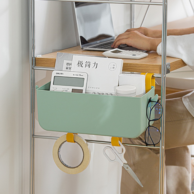 Giỏ treo đầu giường trắng, xá sinh viên lưu trữ phòng tắm nhà NaChuan