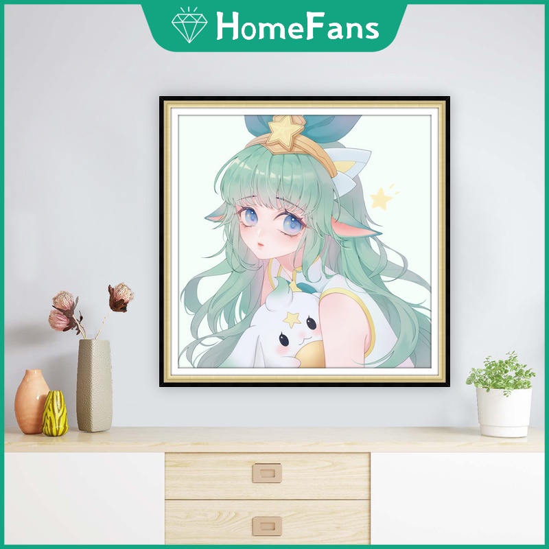 Bộ Tranh Đính Đá 5D Tự Làm 40x40cm/50x50cm Hình Anh Hùng Độc Đáo Cho Trang Trí Nhà Cửa