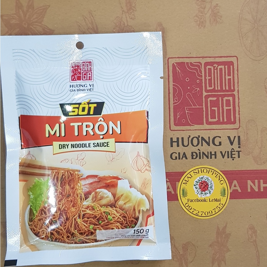 Sốt Mỳ Trộn Đỉnh Gia