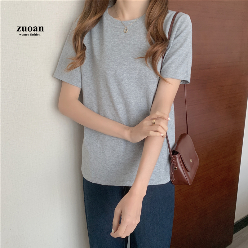 Áo thun nữ SUXI ngắn tay thời trang với nhiều màu tuỳ chọn