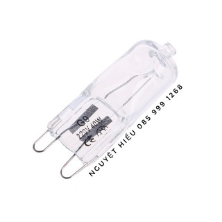 2 bóng đèn halogen sợi đốt G9 220V 40W