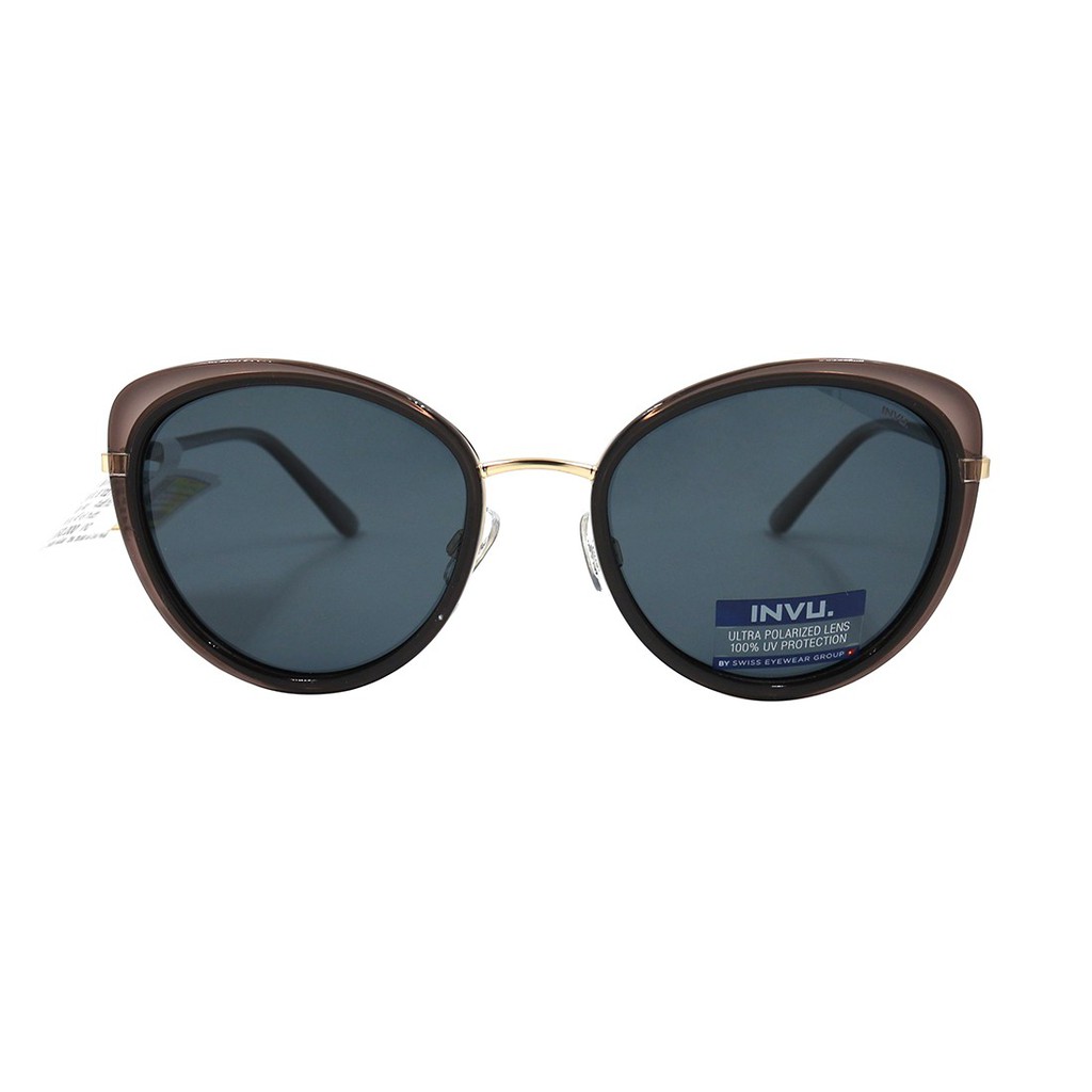 (Hàng chính hãng) Kính mát nam nữ Invu B1027 màu sắc thời trang, thiết kế dễ đeo bảo vệ mắt