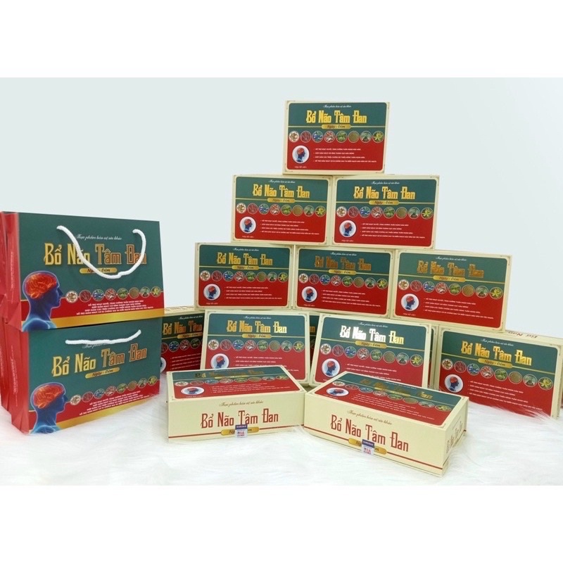 Bổ Não Tâm Đan - Hỗ trợ hoạt huyết, tăng cường lưu thông máu