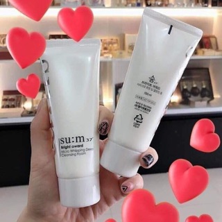 Sữa rửa mặt Su:m trắng da
