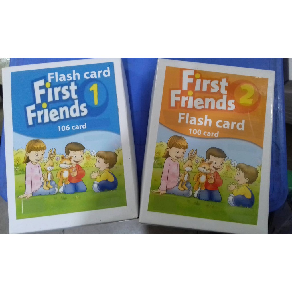 Fashcard First Friend 12 ( a5 in 2 mặt) KL 14.1.2019
