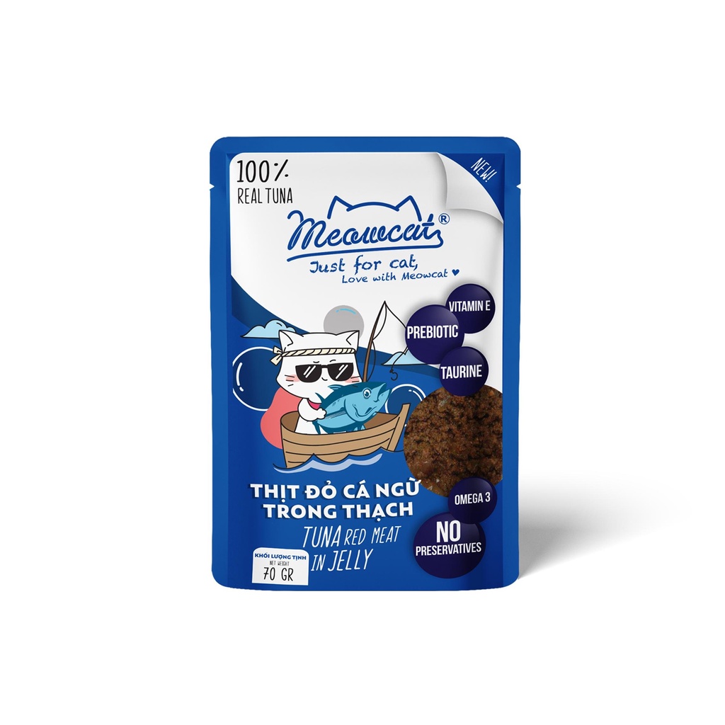 Pate Meowcat 70g dành cho mèo con và mèo lớn