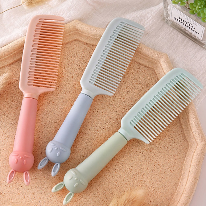 Lược Chải Tóc Bằng Nhựa Chống Tĩnh Điện Họa Tiết Hoạt Hình Dễ Thương Cho Bé