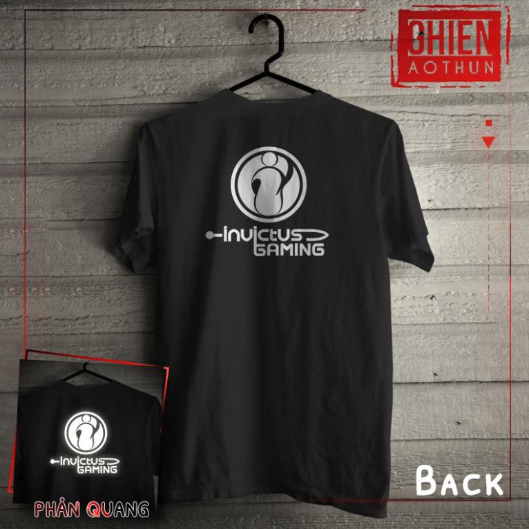 HOT - Áo thun UMAD unisex gaming LOL Invictus Gaming phản quang esports nam nữ tay ngắn (40kg-110kg)
