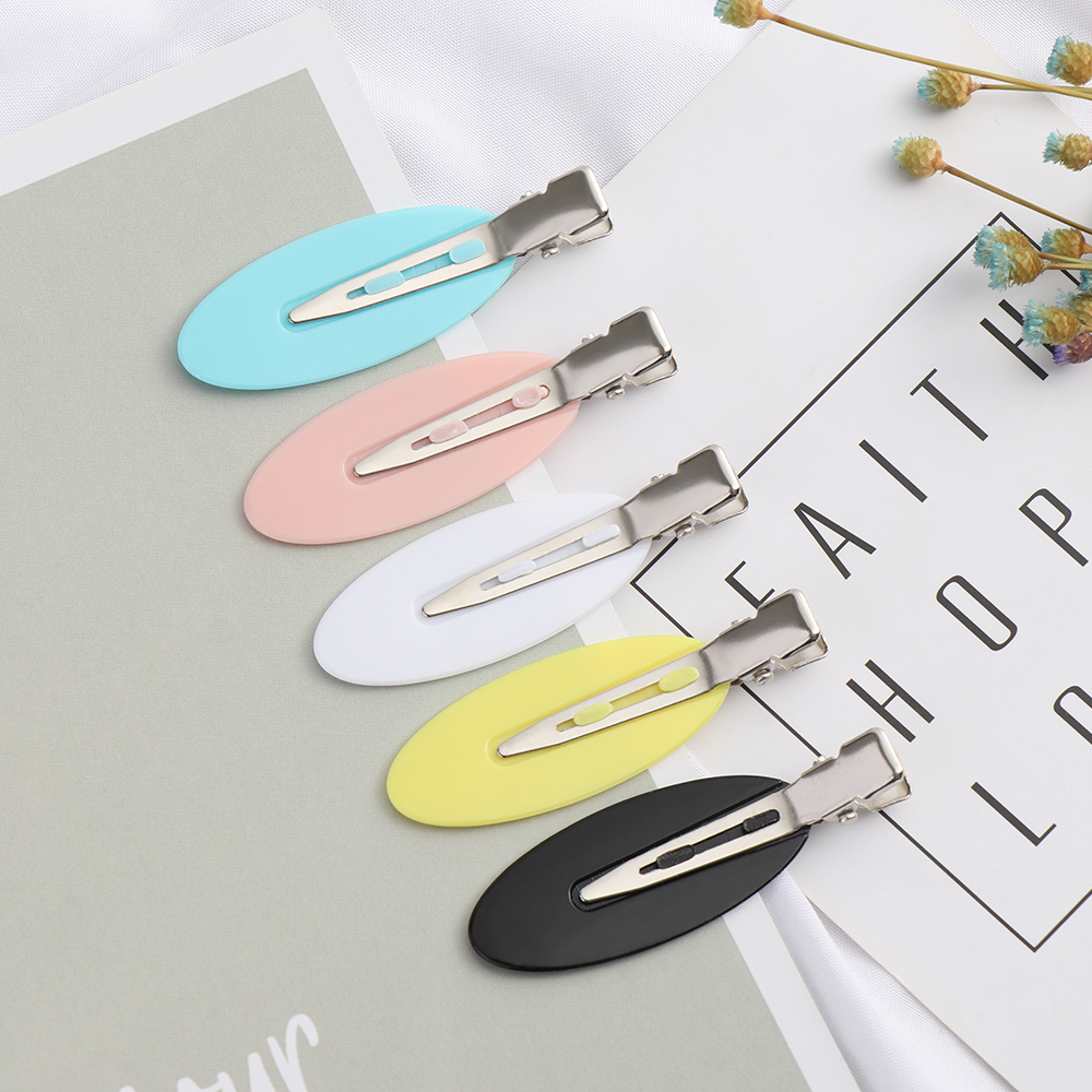 (Hàng Mới Về) Kẹp Tóc Không Gây Khó Chịu Nhiều Màu Sắc Thời Trang