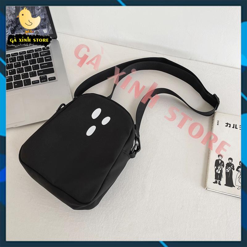 Túi đeo chéo nam nữ vải canvas cá tính đi chơi giá rẻ dễ thương GÀ XINH STORE