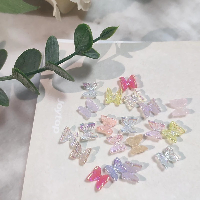 [Hàng mới về] Phụ kiện trang trí móng tay hình gấu 3D màu sắc ngẫu nhiên