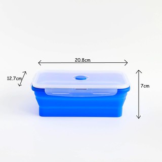 Set 4 hộp đựng thức ăn gấp gọn