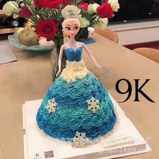10 chibi vương miện trang trí bánh kem