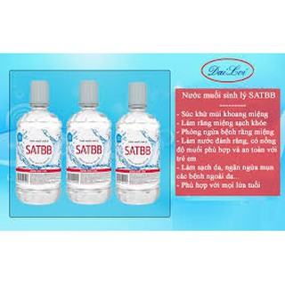 NƯỚC MUỐI SINH LÝ - SATBB