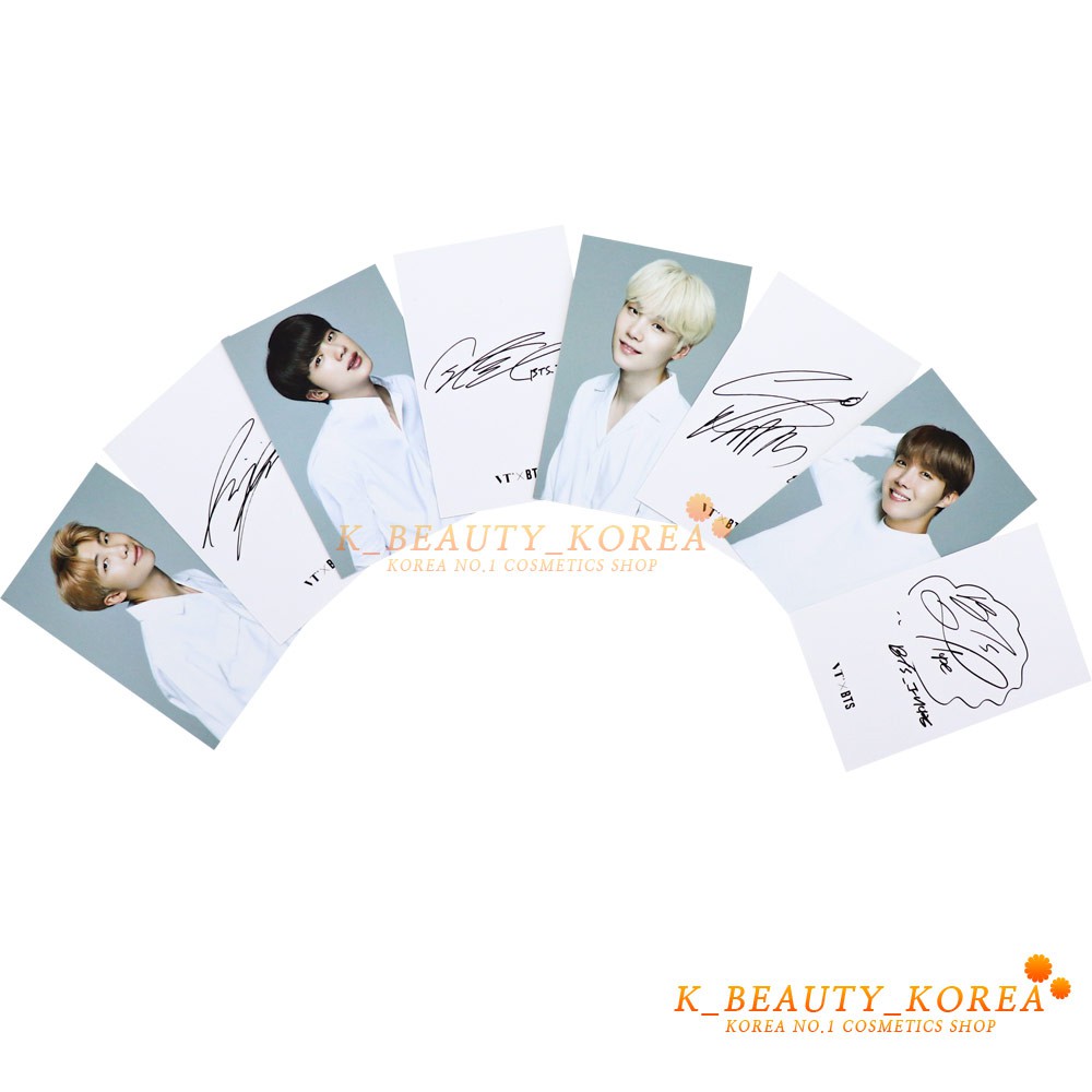 BTS x VT Cosmetics Cushion Special Set with BTS Photo Signature Card (The Sweet Special Edition SET)