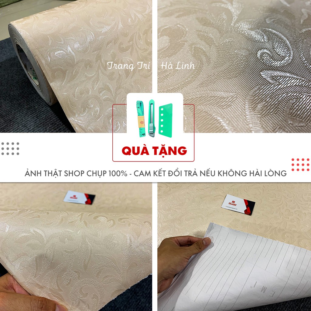 Decal dán tường phòng ngủ hoa văn cổ điển sang trọng đẹp nhiều mẫu đẹp giá rẻ khổ 1,2m