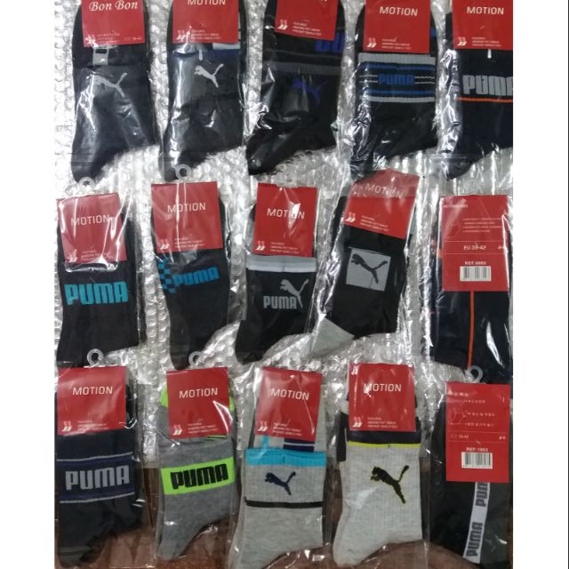 Combo 12 đôi tất puma xuất khẩu cao cổ