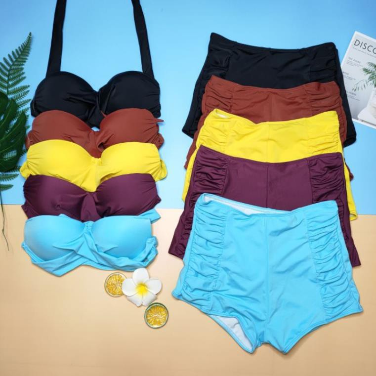 Đồ Bơi Nữ Hai Mảnh Quần Đùi Mặc Đi Biển Bin Sport BHV053 [ Bikini Giá Xưởng ]