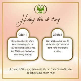 bột trắng răng TWHITE