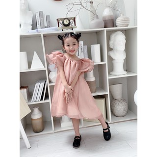 Váy xoè Lucy dress dáng rộng cho bé gái