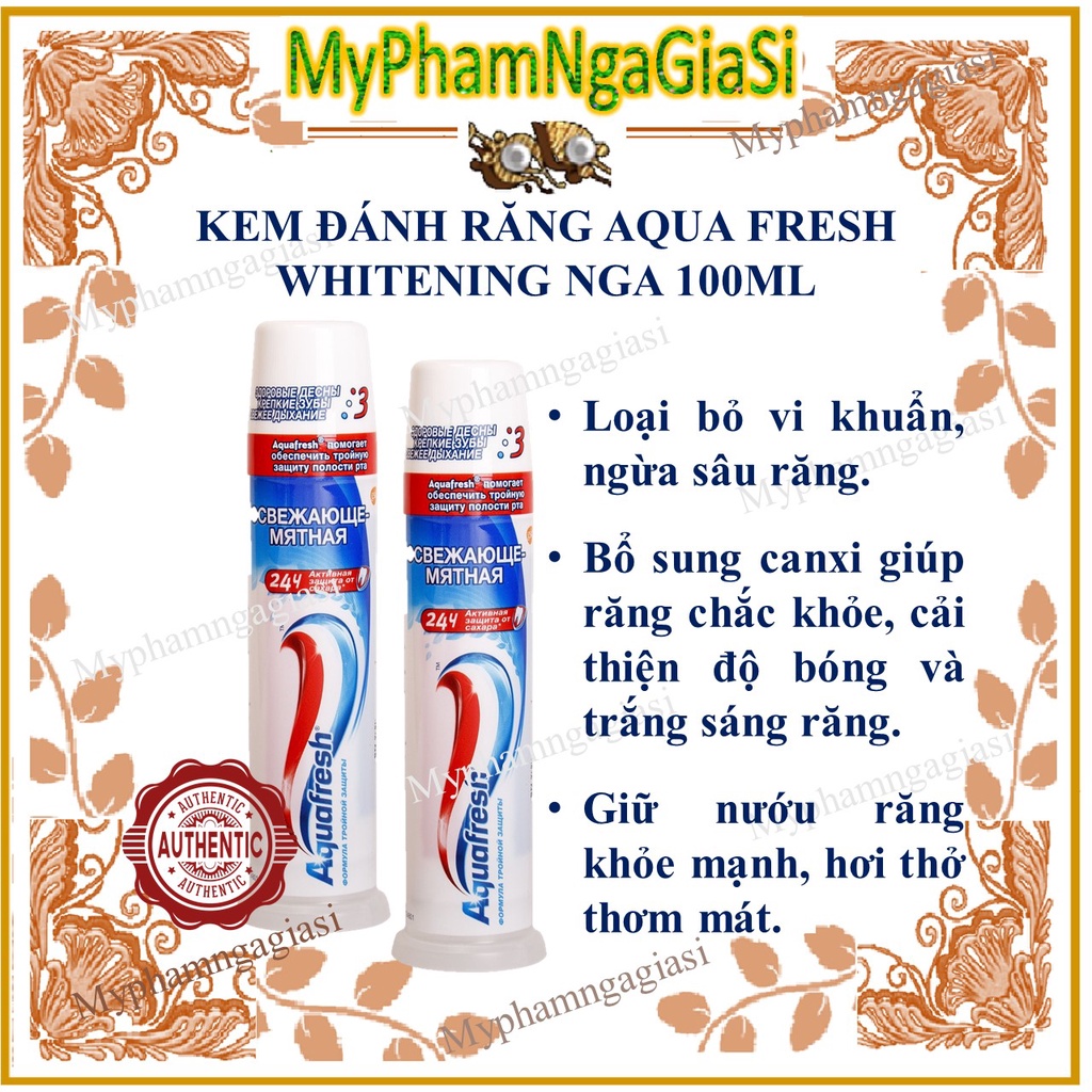 Kem Đánh Răng Aqua Fresh Whitening