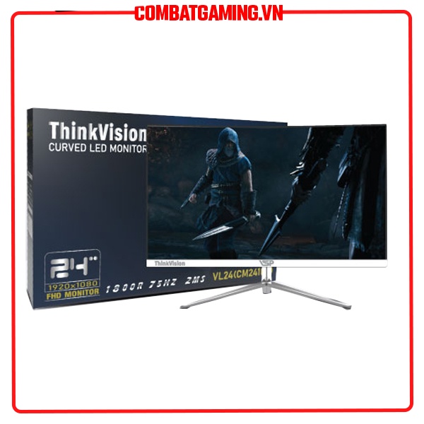 Màn hình cong VSP VL24 24&quot;/FHD/VA/75Hz/2ms