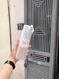 Bình DETOX Thuỷ Tinh HELLO MASTER- 500ml