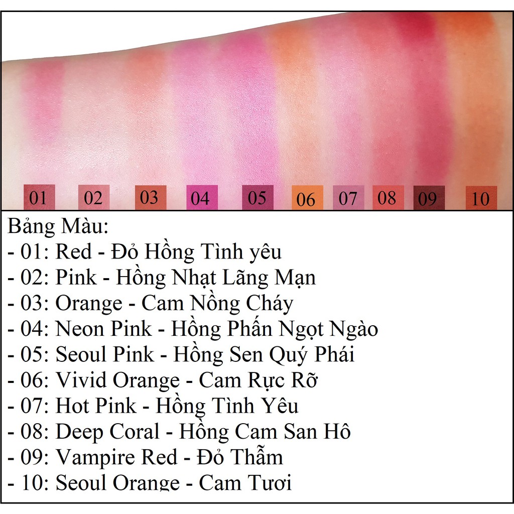 Son Vitamin Lâu Phai LOCEAN Tint Stick - 3.7g